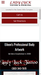 Mobile Screenshot of ladylucktattooco.com